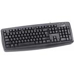 Genius KB-110X/ Drátová/ USB/ černá/ CZ+SK layout