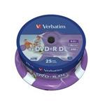 DVD+R DL Verbatim 25 pack 8x/8,5GB/Printable