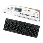 Klávesnica 4World CLASIC black USB