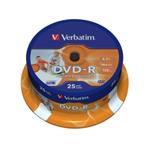 DVD-R Verbatim 25 pack 16x/4.7GB/Printable