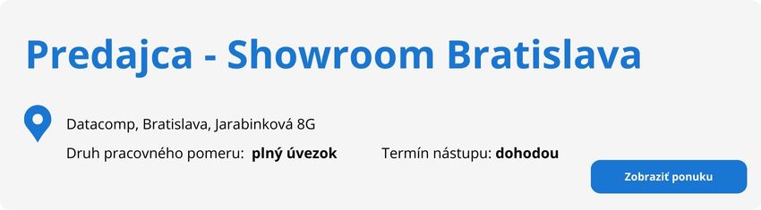 Predajca elektroniky Bratislava - Datacomp