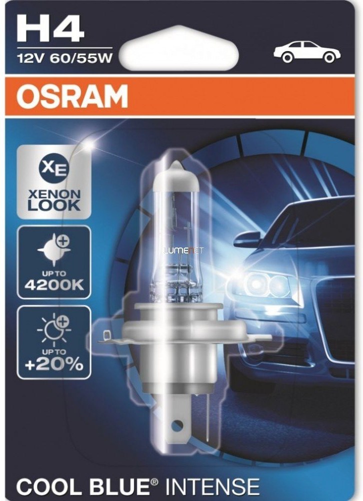 Osram Cool Blue Intense 64193CBI 01B H4 60 55W Blister