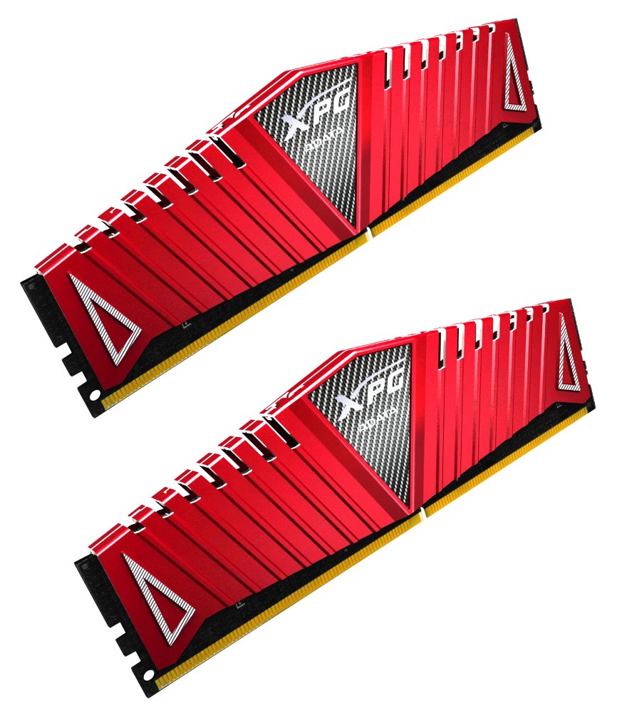 Adata Ddr4 2800mhz ADATA XPG Z1, 2800MHz, 16GB X GB), DDR4, červená