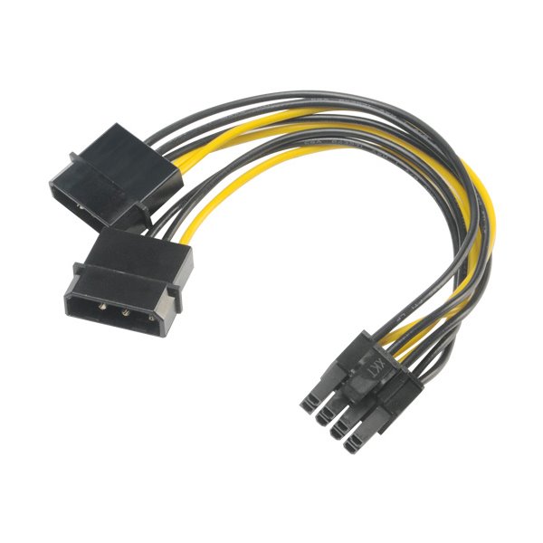 Akasa Redukce Pin Molex Na Pin Pcie Ak Cbpw Cm V Predaj