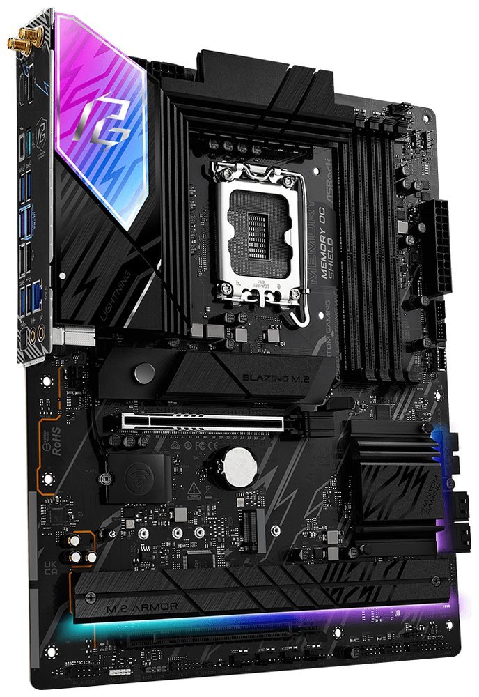ASRock B860 Lightning WiFi / Intel B860 / LGA1851 / 4x DDR5 / 4x M.2 ...
