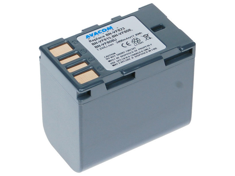 Heib Batteria Li-Ion 7,2V Per JVC BN-V408U | Ricambio Per Videocamere, 1100mAh Di Alta Qualità