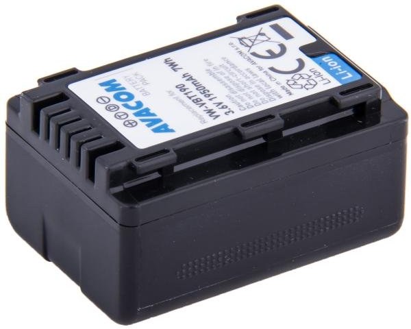 Avacom batéria pre Panasonic VW-VBT190 Li-Ion 3.6V 1950mAh 7Wh | VÝPREDAJ