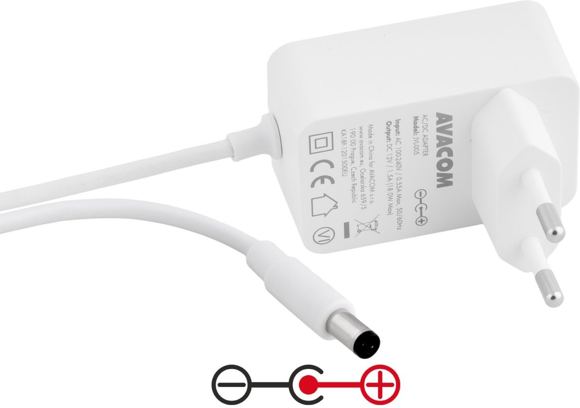 Dahua 12V 1.5A Gestabiliseerde Adapter voor LED & Elektronica - PFM320D