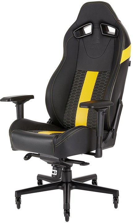 CORSAIR T2 ROAD WARRIOR, čierna/žltá VÝPREDAJ