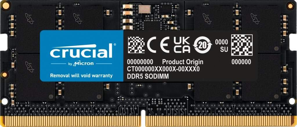 Crucial 16GB DDR5-4800 SODIMM | VÝPREDAJ | Datacomp.sk