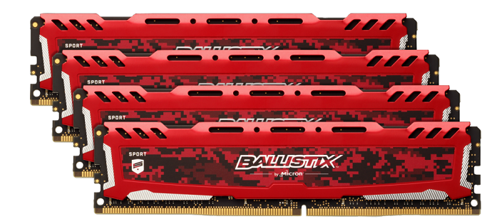 Ram Memory Crucial Ballistix Sport Lt 3000 Cl15 Crucial Ballistix