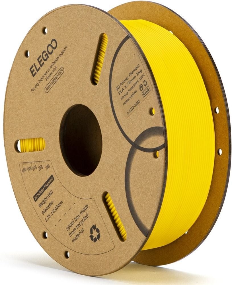 Elegoo - Silk PLA - Or (Gold) - 1,75 mm - 1 kg main image 1