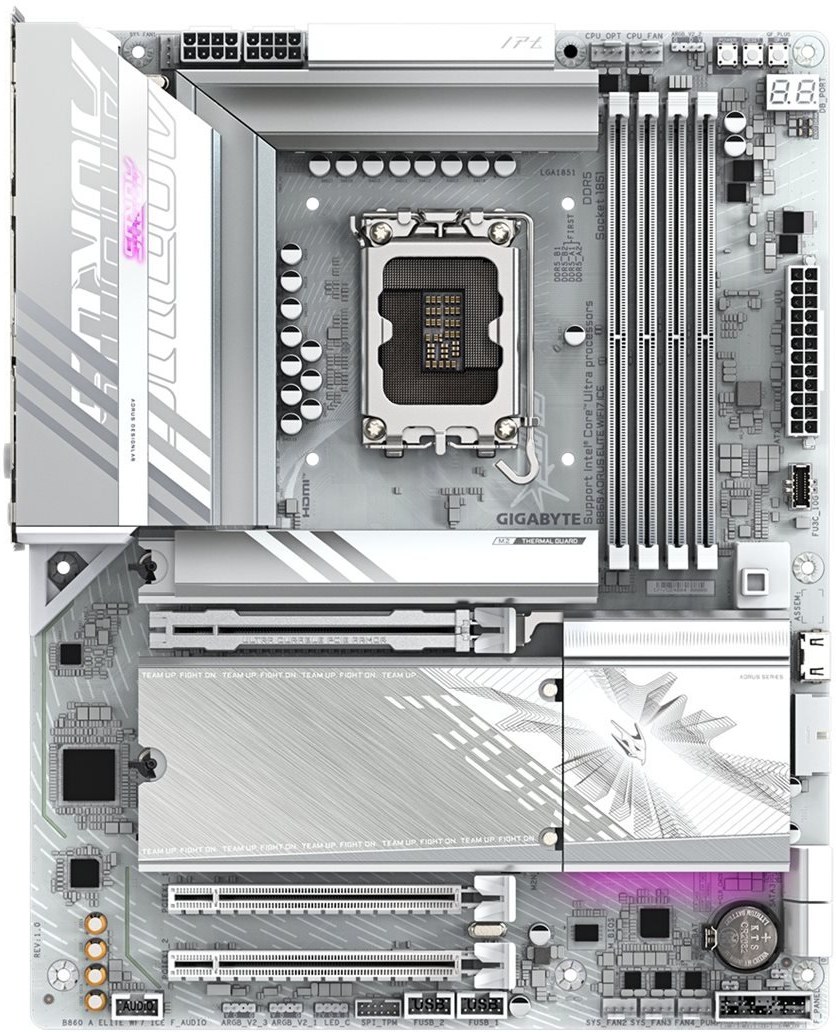 GIGABYTE B860 AORUS ELITE WIFI7 ICE | Datacomp.sk