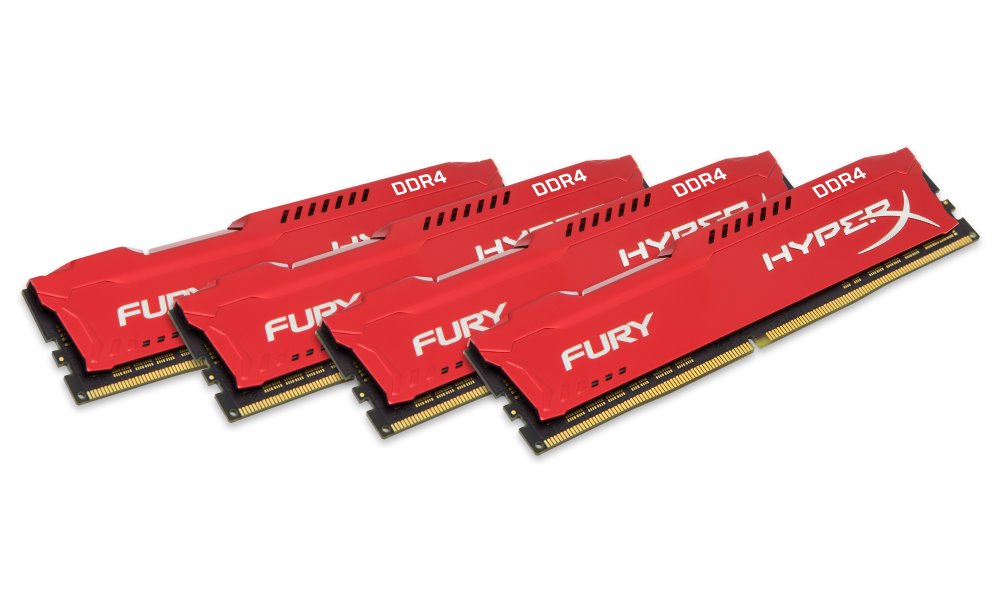 8gb 2400mhz Hyperx Fury Ddr4 Xmp HyperX Fury, DDR4, DIMM, 2400 MHz