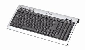 i-Tec klávesnice Aluminum USB Keyboard AK101 CZ | VÝPREDAJ