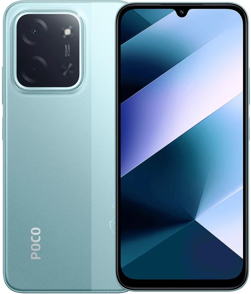 POCO C85, 128 GB, zelený 6932554457228