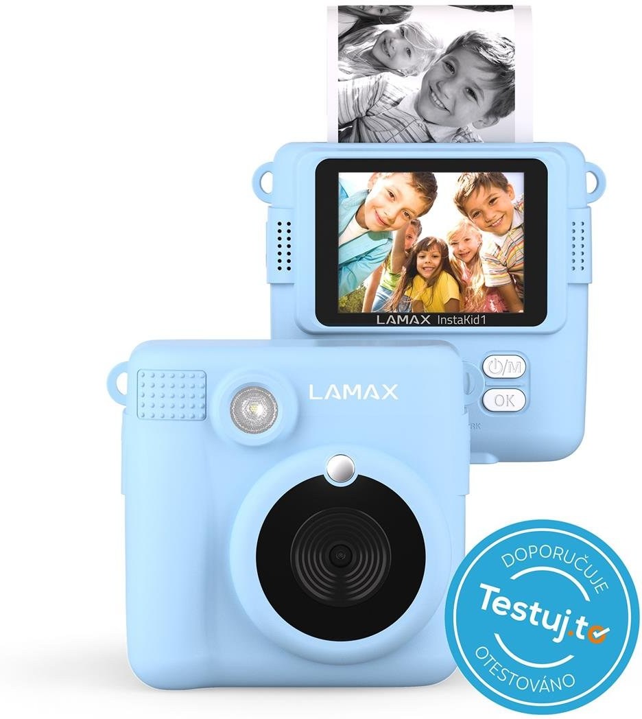 Lamax InstaKid1 Blue, detský fotoaparát, modrý LXKCMIK1NNNLA