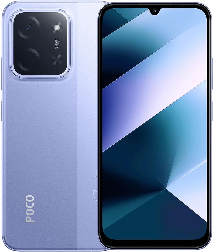 POCO C85, 128 GB, fialový 6932554457273