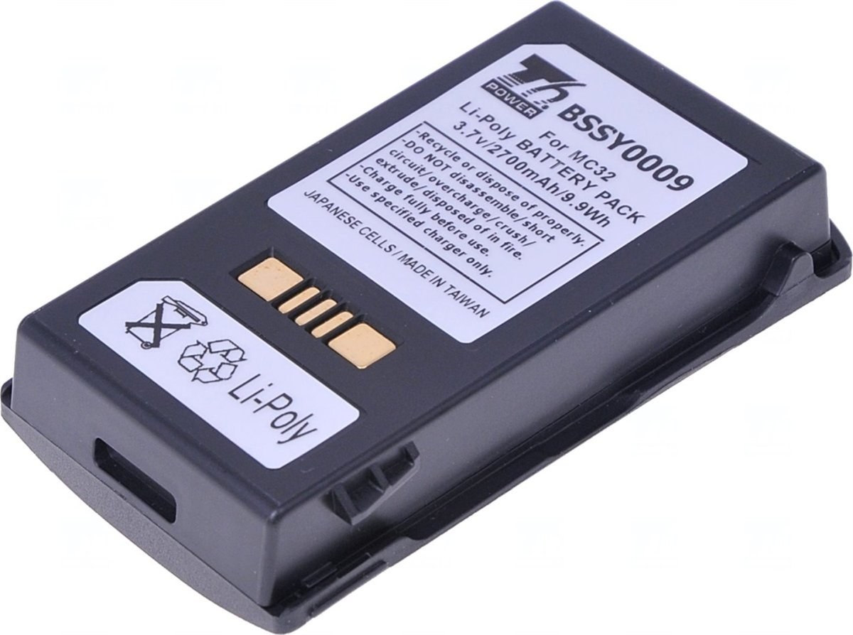 T6 Power batéria pre Motorola Zebra MC3200, MC32N0-G, MC32N0-R, MC32N0-S, 2700mAh, 9,9Wh, Li-pol BSSY0009