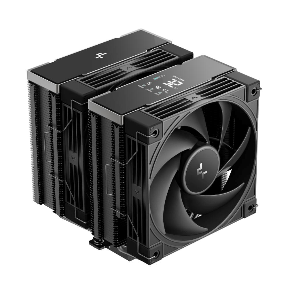 DEEPCOOL CPU Chladič AK620 G2 DIGITAL NYX, 2x120, LGA1851, AM5, černá R-AK620G2-BKNNMN-GJD-1