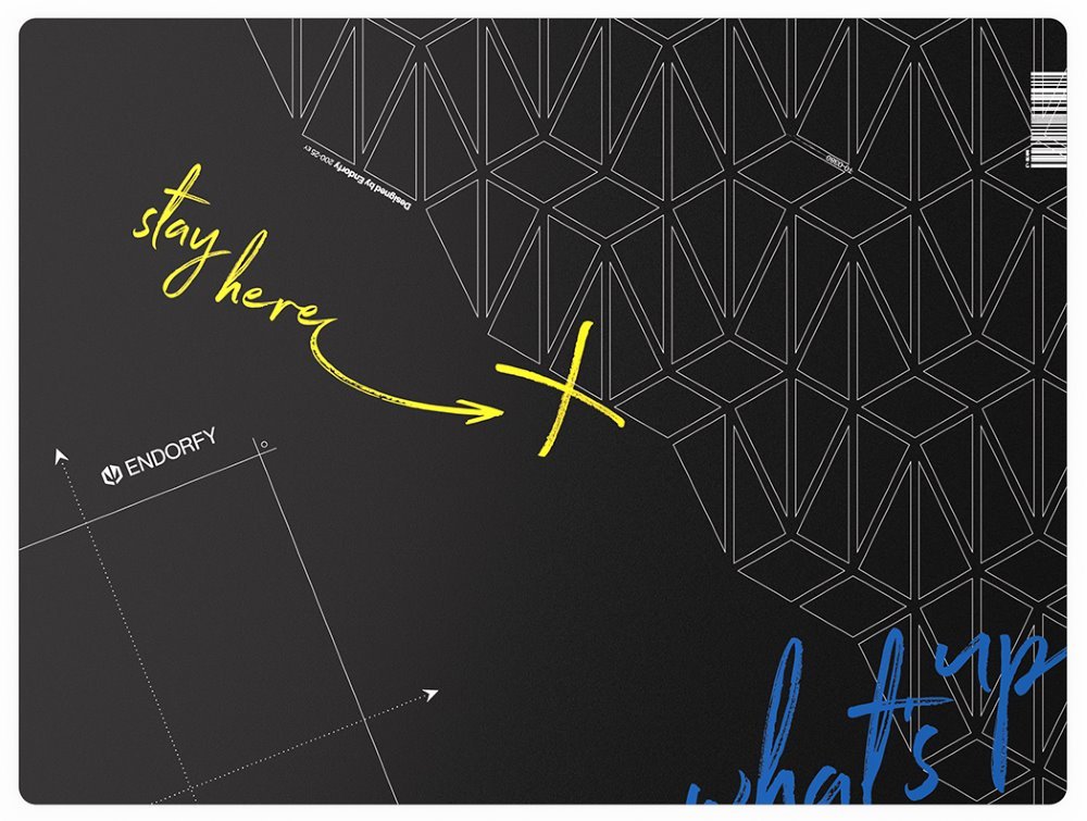 Endorfy ochranná podložka pod stoličku FP120R, čierna EY8G001