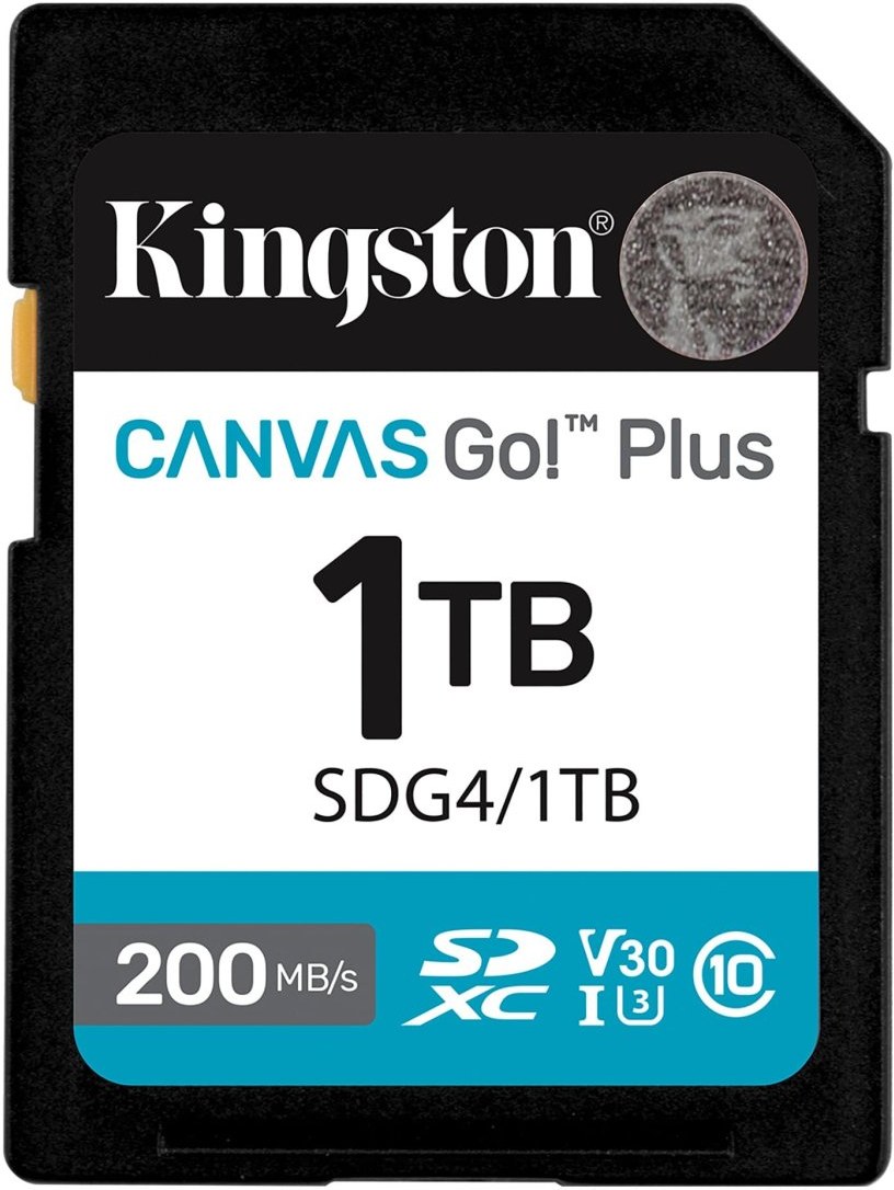 Kingston Canvas Go Plus Gen 4, 1 TB SDG4/1TB