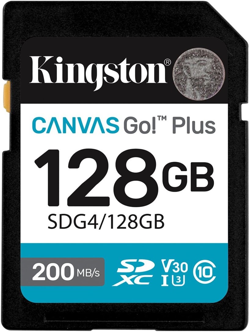 Kingston Canvas Go Plus Gen 4, 128 GB SDG4/128GB