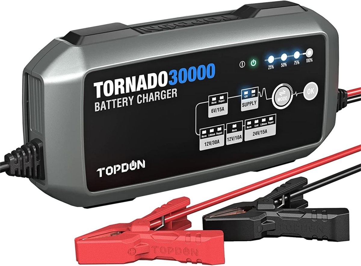 TOPDON Tornado 30000, nabíjačka autobatérie TOPT300