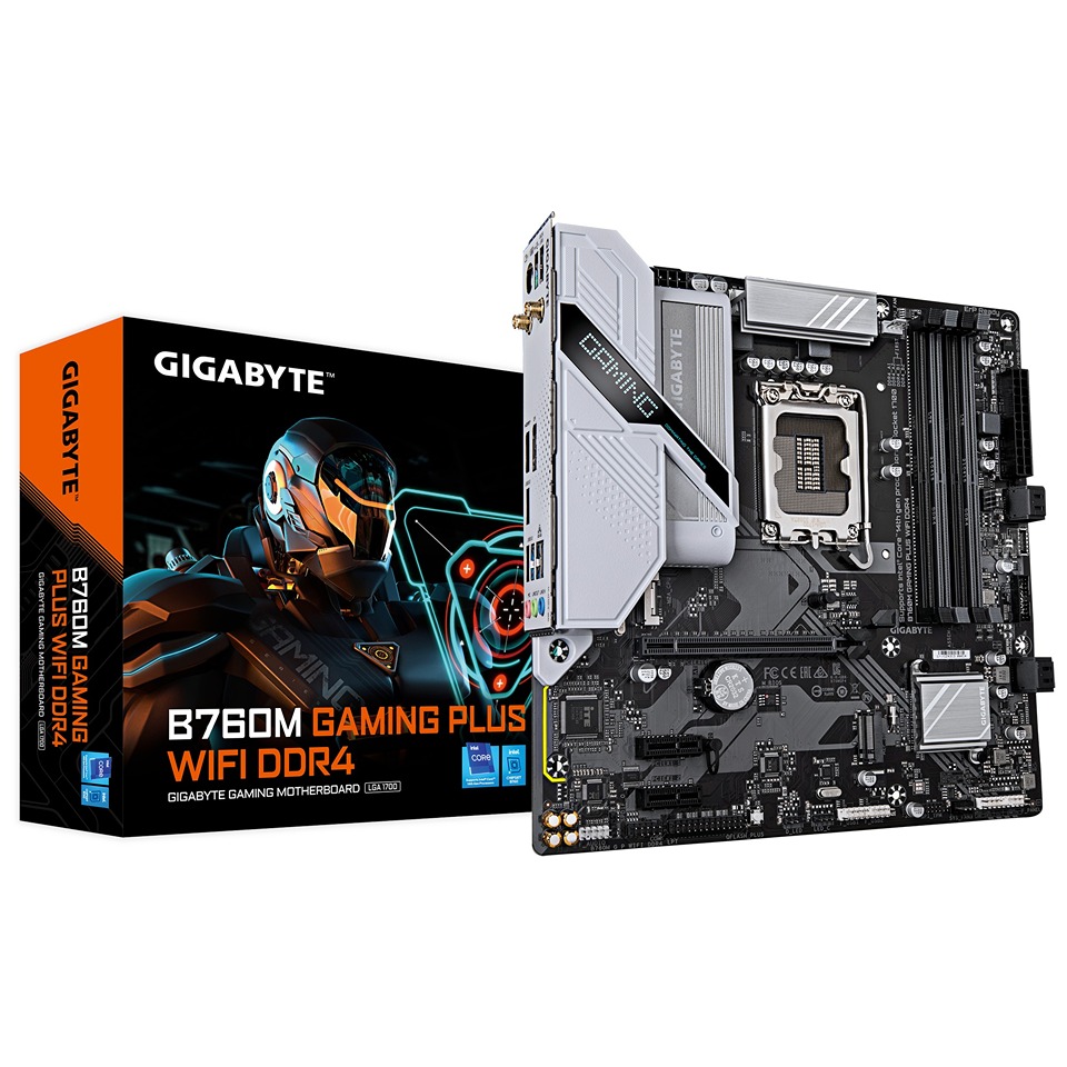 GIGABYTE B760M GAMING PLUS WIFI DDR4/LGA 1700/mATX B760M G P WIFI DDR4