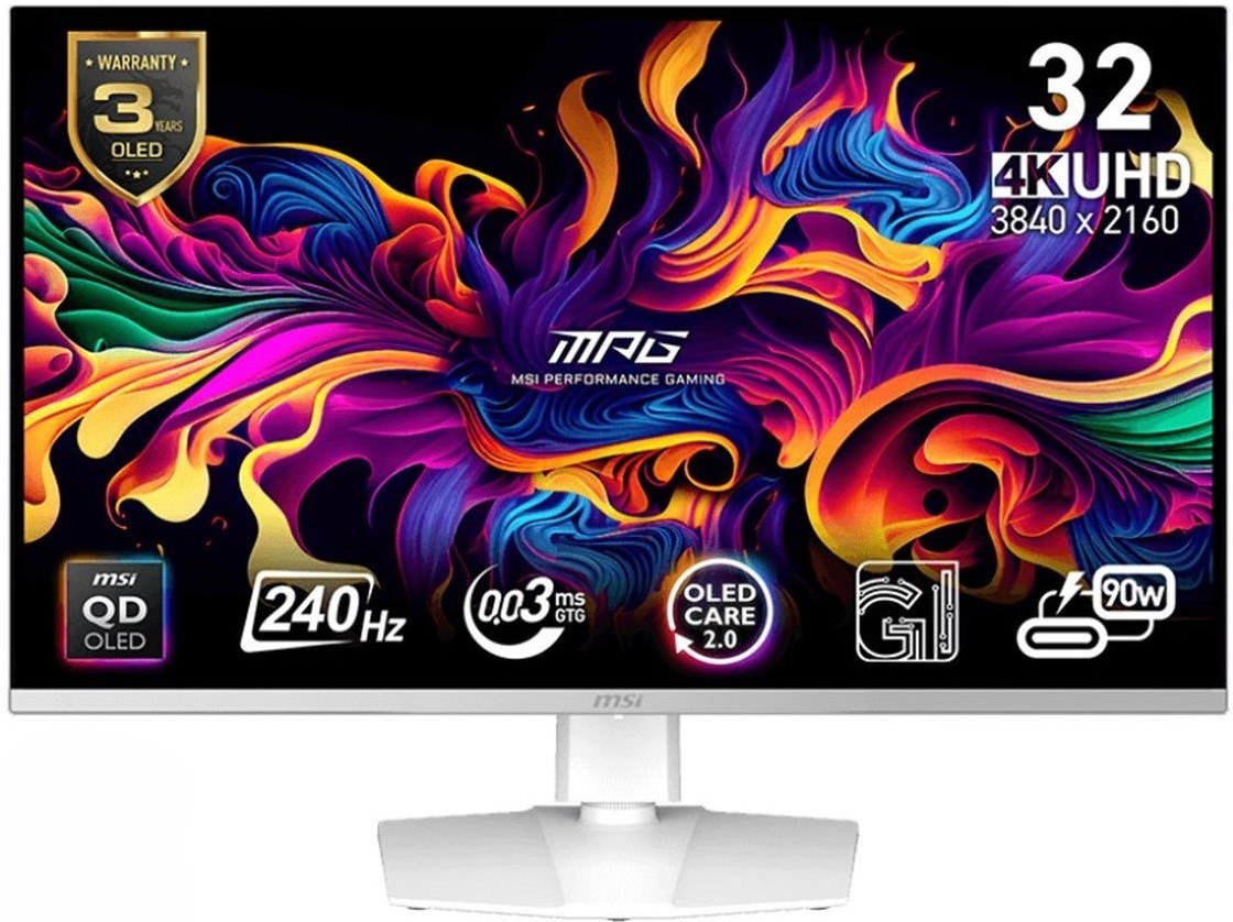 MSI MPG 321URXW QD-OLED, 31,5" MPG 321URXW QD-OLED