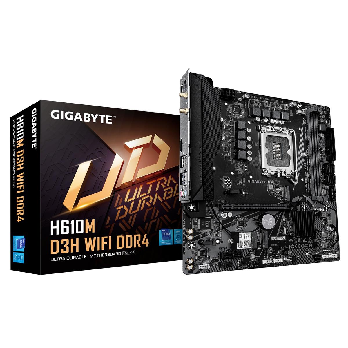 GIGABYTE H610M D3H WIFI DDR4/LGA 1700/mATX H610M D3H WIFI DDR4