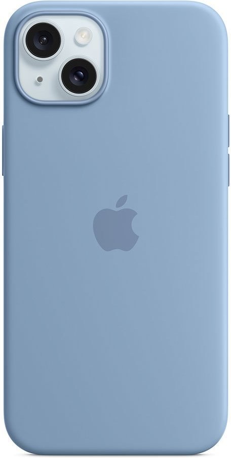 Apple silikónový kryt s podporou MagSafe pre iPhone 15 Plus, Winter Blue mt193zm/a