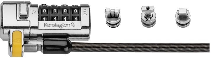 Kensington ClickSafe 3-in-1 Combination Lock (T-Bar, Nano & Wedge Anchors) K68105EU