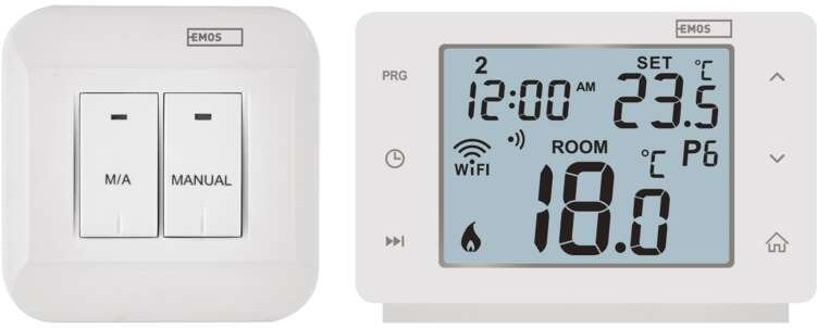 Emos GoSmart P56211A, bezdrôtový izbový termostat s wifi + darček P56211A