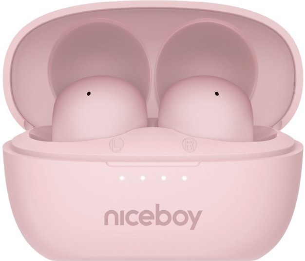 Niceboy Podsie 4 POP, bezdrôtové slúchadlá, ružové podsie-4-pop-pink
