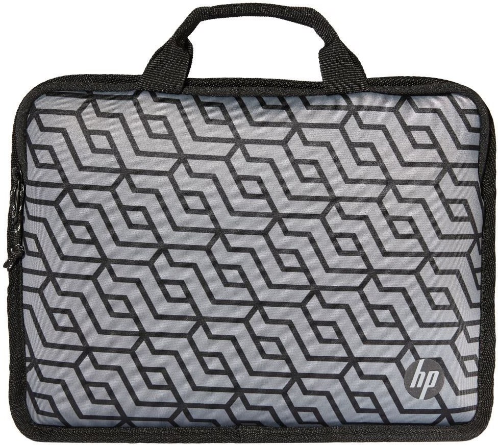 HP Protective Reversible 11 Blk/Geo Sleeve 471D2AA