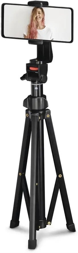 Hama Rotary Smartphone II, statív s držiakom na mobil/foťák, 41,5-150 cm, Bluetooth diaľková spúšť 4675