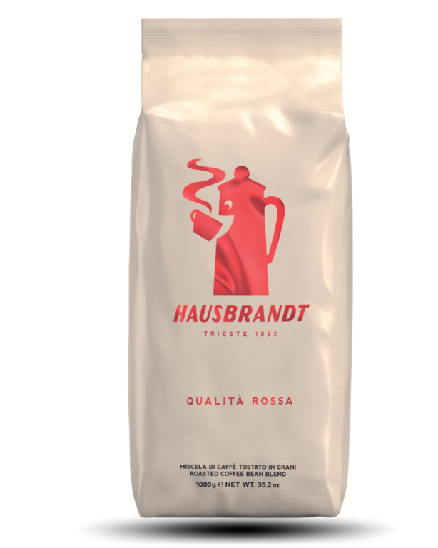 Hausbrandt Rossa Qualita, zrnková káva 1 kg KavaHBRossa