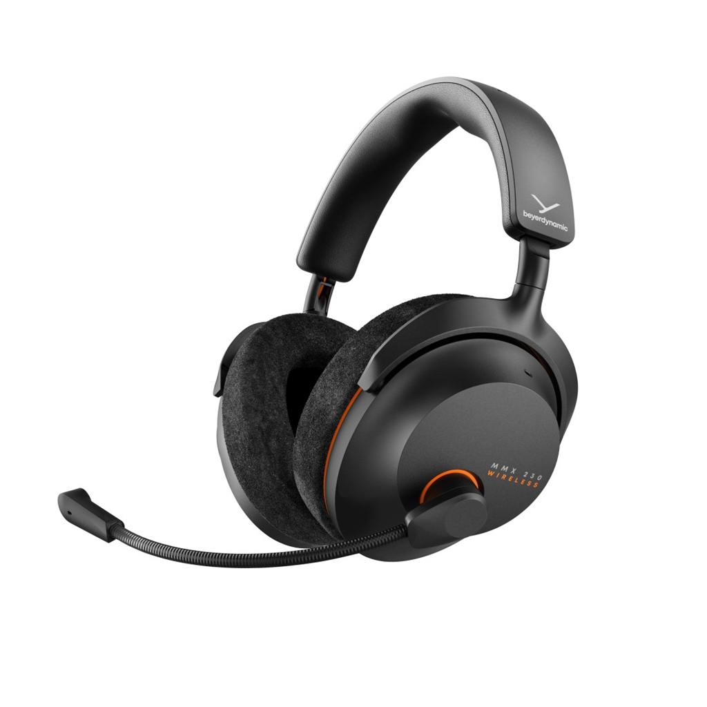 Beyerdynamic MMX 230, Wireless bezdrôtový herný headset, USB/Bluetooth, čierny MMX 230 Black