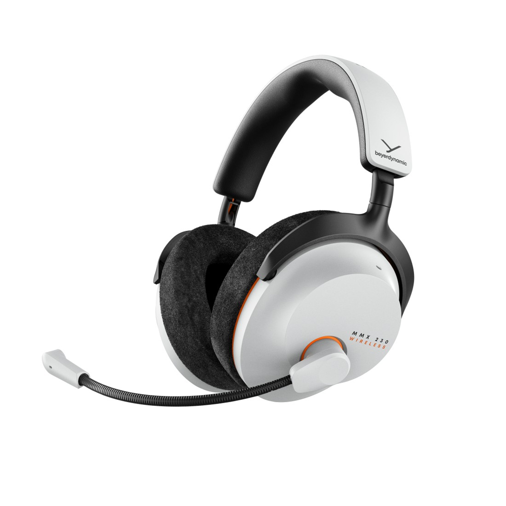 Beyerdynamic MMX 230, Wireless bezdrôtový herný headset, USB/Bluetooth, biely MMX 230 White
