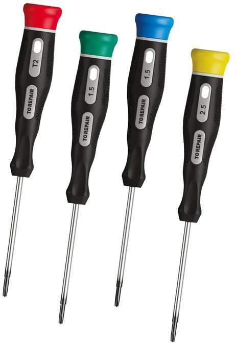 SBS sada presných skrutkovačov 4 v 1 TESCREWSET4K