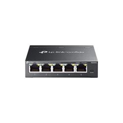 Omada 5-Port Gigabit Easy Managed Switch PORT: 5× Gigabit RJ45 Ports SPEC: Desktop Steel Case FEATURE: Integration wi ES205G