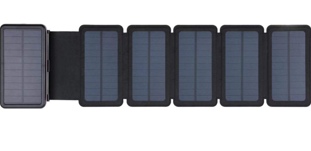 Sandberg Solar 6-Panel Powerbank 20000, solárna nabíjačka, čierna 420-73