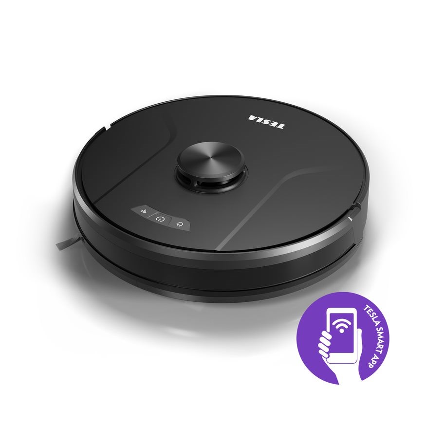Tesla Smart Robot Vacuum Laser AI200, robotický vysávač, čierny (rozbalené) TSL-VC-AI200-LDU