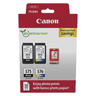Canon originál ink PG-575/CL-576 PVP, 5438C004, CMYK 5438C004