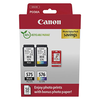 Canon originál ink PG-575XL /CL-576XL PVP, 5437C006, CMYK 5437C006