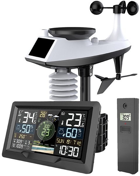 Solight TE91WiFi, profesionálna smart WIFI meteostanica, (rozbalené) TE91WiFi-ROZ