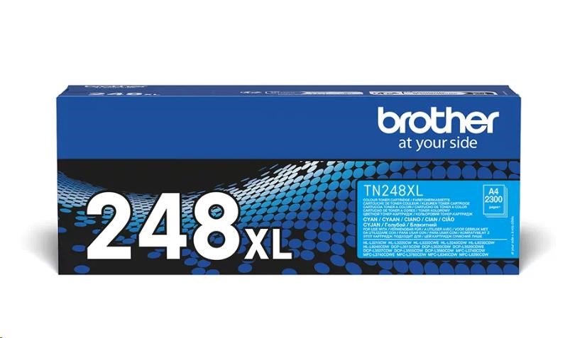 BROTHER Toner TN-248XLC - 2 300 stran TN248XLC