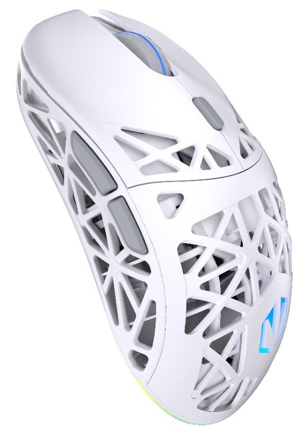 Endorfy myš LIV Plus Onyx White Wireless / PAW3395 / Khail GM 8.0 / bezdrátová / ultralehká / dockovací stanice / bílá EY6A017