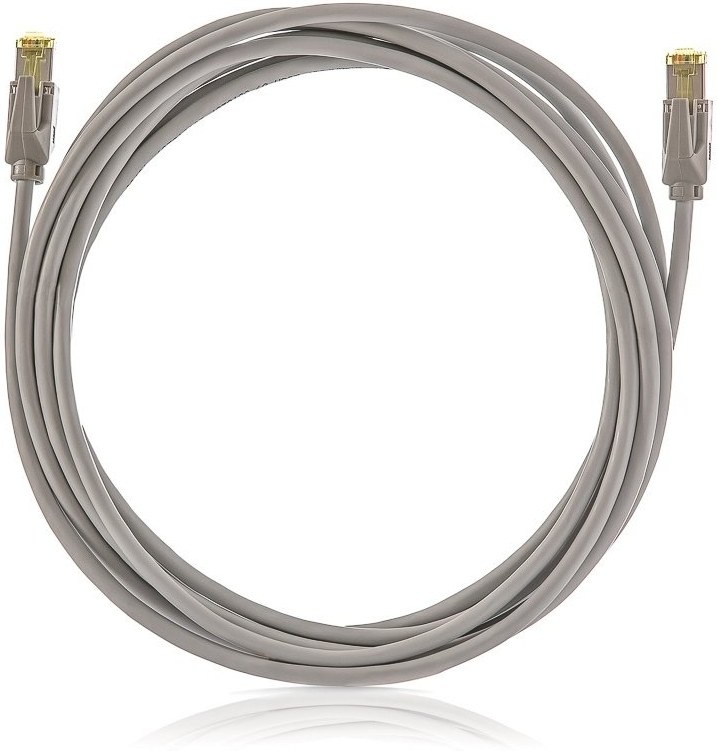 Keline patch kábel Cat 6A, STP, LSOH, 15,0 m, sivá KEL-C6A-P-150